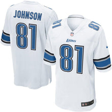 Load image into Gallery viewer, Calvin Johnson Detroit Lions Nike Game Jersey - White