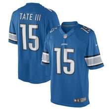 Load image into Gallery viewer, Golden Tate Detroit Lions Nike Limited Jersey - Light Blue
