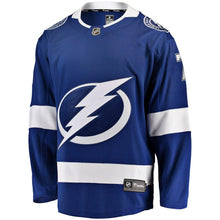 Load image into Gallery viewer, Mathieu Joseph Tampa Bay Lightning Fanatics Branded Home Breakaway Player Jersey - Blue