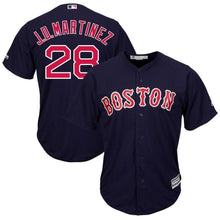 Load image into Gallery viewer, J.D. Martinez Boston Red Sox Majestic Alternate Official Cool Base Player Jersey - Navy
