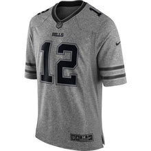 Load image into Gallery viewer, Jim Kelly Buffalo Bills Nike Gridiron Gray Limited Jersey - Gray