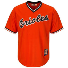 Load image into Gallery viewer, Jim Palmer Baltimore Orioles Majestic Cool Base Cooperstown Player Jersey - Orange
