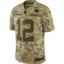 Load image into Gallery viewer, Aaron Rodgers Green Bay Packers Nike Salute to Service Limited Jersey - Camo