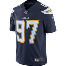 Load image into Gallery viewer, Joey Bosa Los Angeles Chargers Nike 100th Season Vapor Limited Jersey - Navy
