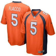 Load image into Gallery viewer, Joe Flacco Denver Broncos Nike Game Jersey - Orange