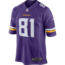 Load image into Gallery viewer, Moritz Bohringer Minnesota Vikings Nike Team Color Game Jersey - Purple