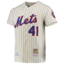 Load image into Gallery viewer, Tom Seaver New York Mets Mitchell &amp; Ness Cooperstown Collection Jersey – Cream