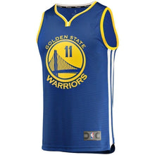 Load image into Gallery viewer, Klay Thompson Golden State Warriors  2019 NBA Finals Bound Fast Break Player Jersey – Icon Edition