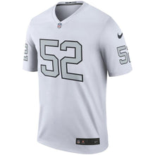 Load image into Gallery viewer, Khalil Mack Oakland Raiders Nike Color Rush Legend Jersey - White