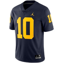 Load image into Gallery viewer, Tom Brady Michigan Wolverines Jordan Brand Alumni Football Jersey - Navy