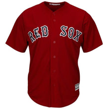 Load image into Gallery viewer, Dustin Pedroia Boston Red Sox Majestic Cool Base Player Jersey - Red