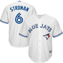 Load image into Gallery viewer, Toronto Blue Jays Marcus Stroman Majestic Official Cool Base Player Jersey - White