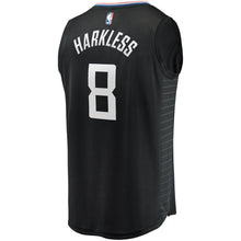 Load image into Gallery viewer, Maurice Harkless LA Clippers Fanatics Branded Fast Break Replica Player Jersey Black - Statement Edition
