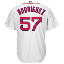 Load image into Gallery viewer, Eduardo Rodriguez Boston Red Sox Majestic Home Cool Base Replica Player Jersey - White
