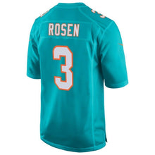 Load image into Gallery viewer, Josh Rosen Miami Dolphins Nike Game Jersey - Aqua