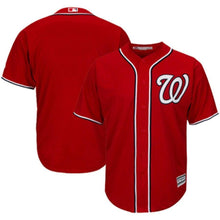 Load image into Gallery viewer, Washington Nationals Majestic Official Cool Base Jersey - Red