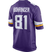 Load image into Gallery viewer, Moritz Bohringer Minnesota Vikings Nike Team Color Game Jersey - Purple