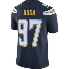 Load image into Gallery viewer, Joey Bosa Los Angeles Chargers Nike 100th Season Vapor Limited Jersey - Navy