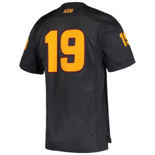 Load image into Gallery viewer, Arizona State Sun Devils adidas Team Premier Football Jersey - Black