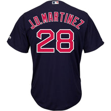 Load image into Gallery viewer, J.D. Martinez Boston Red Sox Majestic Alternate Official Cool Base Player Jersey - Navy