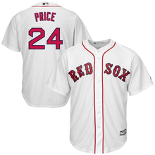 Load image into Gallery viewer, David Price Boston Red Sox Majestic Official Cool Base Player Jersey - White