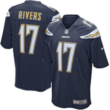 Load image into Gallery viewer, Philip Rivers Los Angeles Chargers Nike Game Jersey - Navy Blue