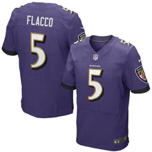 Load image into Gallery viewer, Joe Flacco Baltimore Ravens Nike Elite Jersey - Purple