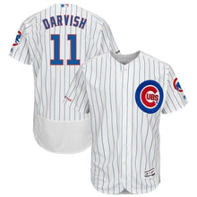 Load image into Gallery viewer, Yu Darvish Chicago Cubs Majestic Alternate Flex Base Collection Player Jersey – Royal/White