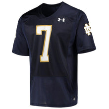 Load image into Gallery viewer, Will Fuller Notre Dame Fighting Irish Under Armour Replica Alumni Jersey - Navy