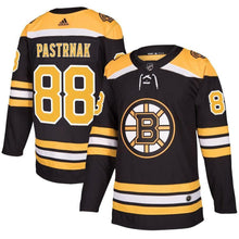 Load image into Gallery viewer, David Pastrnak Boston Bruins adidas Player Jersey - Black