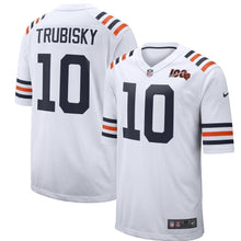 Load image into Gallery viewer, Mitchell Trubisky Chicago Bears Nike 2019 100th Season Alternate Classic Player Game Jersey - White