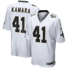 Load image into Gallery viewer, Alvin Kamara New Orleans Saints Nike Game Jersey - White