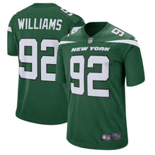 Load image into Gallery viewer, Leonard Williams New York Jets Nike Game Jersey – Gotham Green