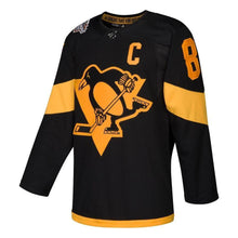 Load image into Gallery viewer, Sidney Crosby Pittsburgh Penguins adidas 2019 NHL Stadium Series Player Jersey - Black