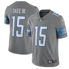 Load image into Gallery viewer, Golden Tate Detroit Lions Nike Vapor Untouchable Color Rush Limited Player Jersey - Steel