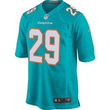 Load image into Gallery viewer, Minkah Fitzpatrick Miami Dolphins Nike Game Jersey - Aqua