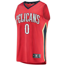 Load image into Gallery viewer, Nickeil Alexander-Walker New Orleans Pelicans Fanatics Branded Fast Break Replica Jersey Red - Statement Edition