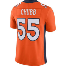 Load image into Gallery viewer, Bradley Chubb Denver Broncos Nike NFL 100 Vapor Limited Jersey - Orange