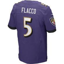 Load image into Gallery viewer, Joe Flacco Baltimore Ravens Nike Elite Jersey - Purple
