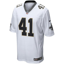Load image into Gallery viewer, Alvin Kamara New Orleans Saints Nike Game Jersey - White