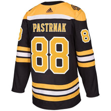 Load image into Gallery viewer, David Pastrnak Boston Bruins adidas Player Jersey - Black
