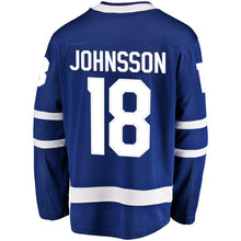 Load image into Gallery viewer, Andreas Johnsson Toronto Maple Leafs Fanatics Branded Home Breakaway Player Jersey - Blue