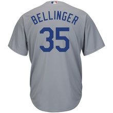 Load image into Gallery viewer, Cody Bellinger Los Angeles Dodgers Majestic Cool Base Player Replica Jersey - Gray