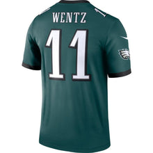 Load image into Gallery viewer, Carson Wentz Philadelphia Eagles Nike Legend Jersey - Green