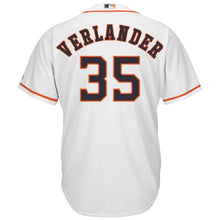 Load image into Gallery viewer, Justin Verlander Houston Astros Majestic Home Cool Base Player Jersey - White