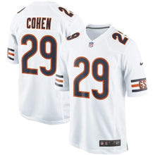 Load image into Gallery viewer, Tarik Cohen Chicago Bears Nike Event Game Jersey - White