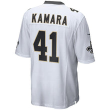 Load image into Gallery viewer, Alvin Kamara New Orleans Saints Nike Game Jersey - White