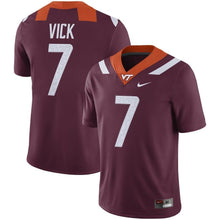 Load image into Gallery viewer, Michael Vick Virginia Tech Hokies Nike Alumni Player Jersey - Maroon