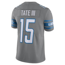 Load image into Gallery viewer, Golden Tate Detroit Lions Nike Vapor Untouchable Color Rush Limited Player Jersey - Steel