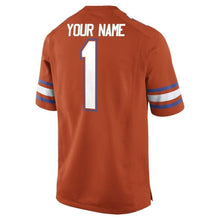 Load image into Gallery viewer, Florida Gators Nike Men's Custom Game Jersey - Orange